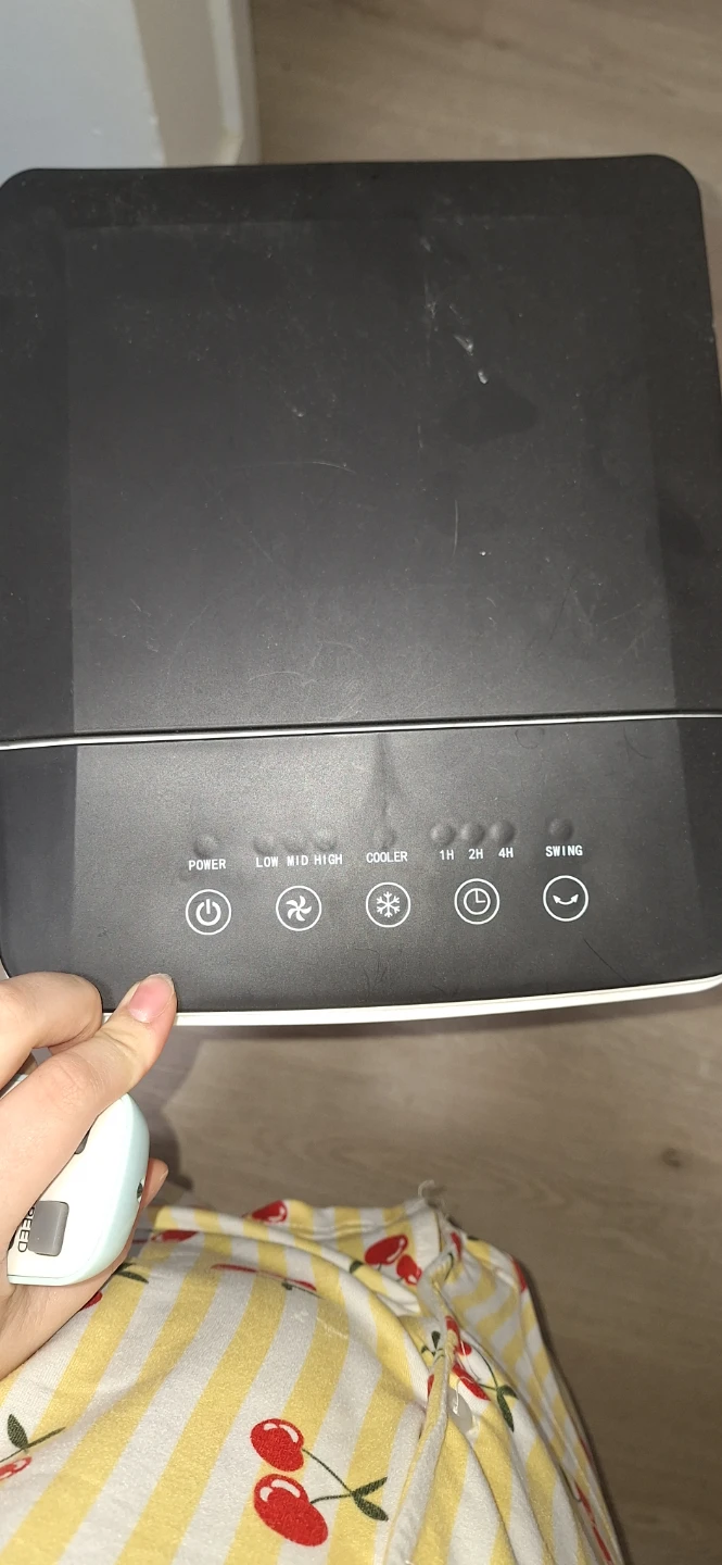 Portable Air Cooler Fan with Remote - photo 2