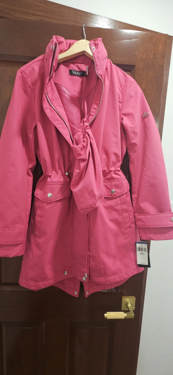 Ralph Lauren Women's Bright Pink Jacket - Size XS