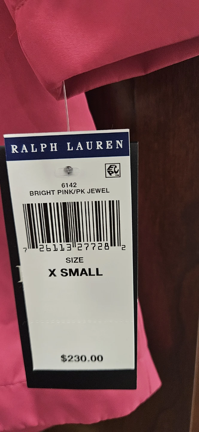Ralph Lauren Women's Bright Pink Jacket - Size XS - photo 3