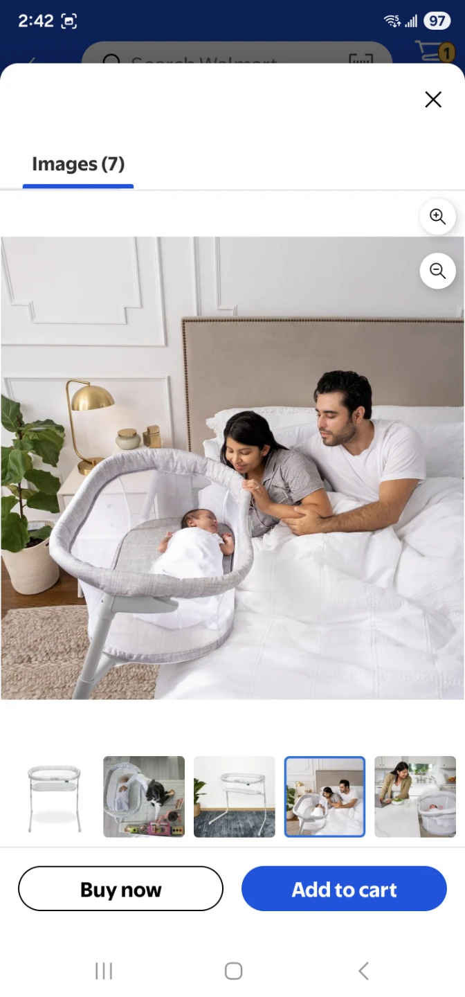Baby Bassinet Bedside Sleeper - photo 5