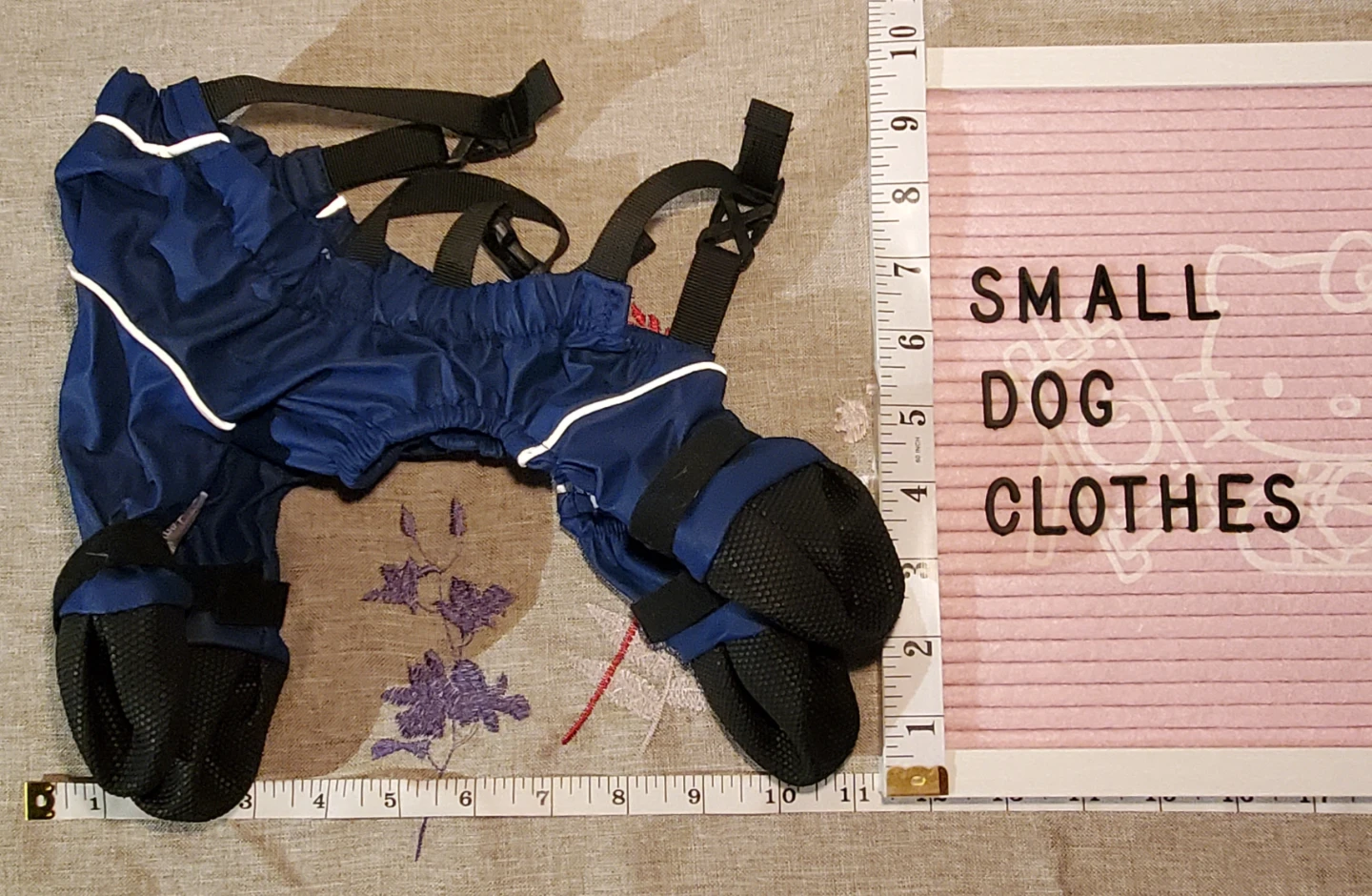 Blue Dog Rain/Snow suit with Boots - XS - photo 2