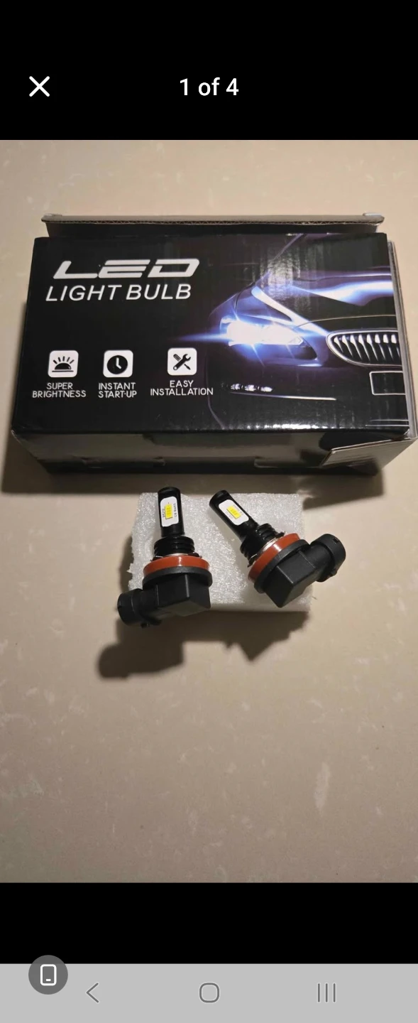 Check pics for fit-LED foglight toyota Bulbs (Pair)