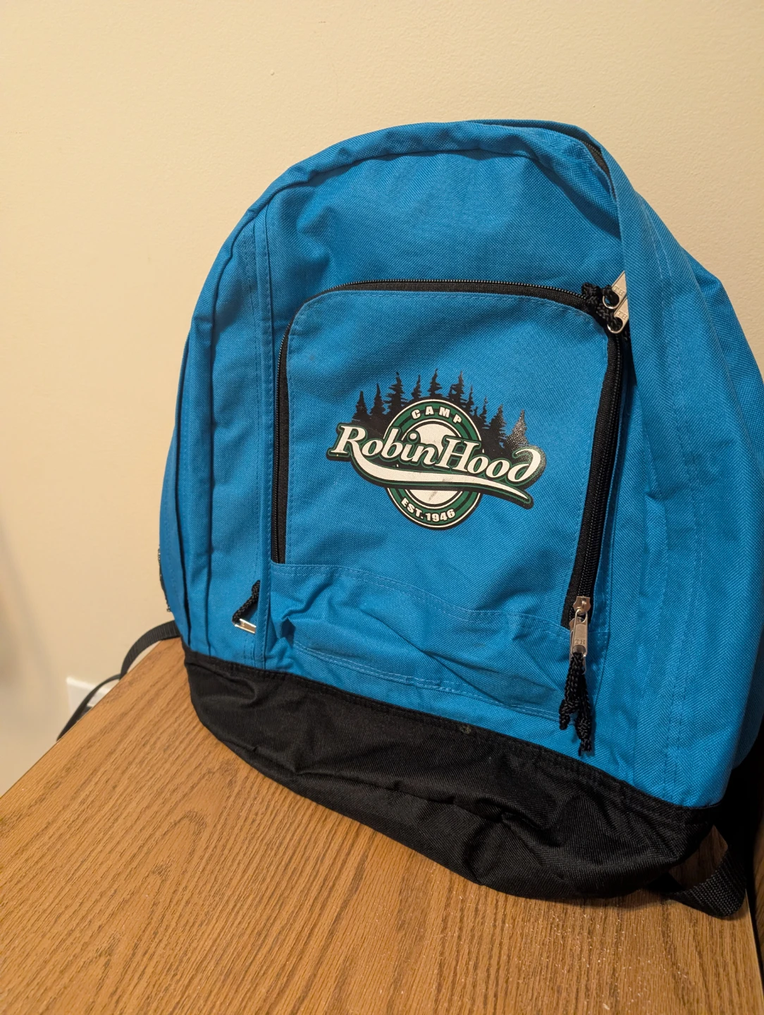 Camp Robin Hood Blue Backpack🧡
