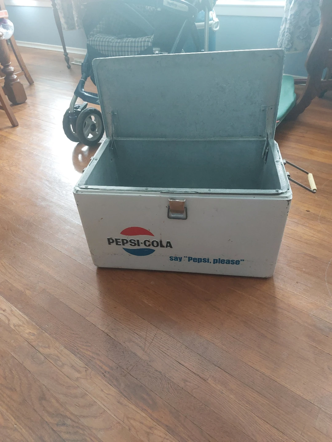 Vintage Pepsi-Cola Cooler Box