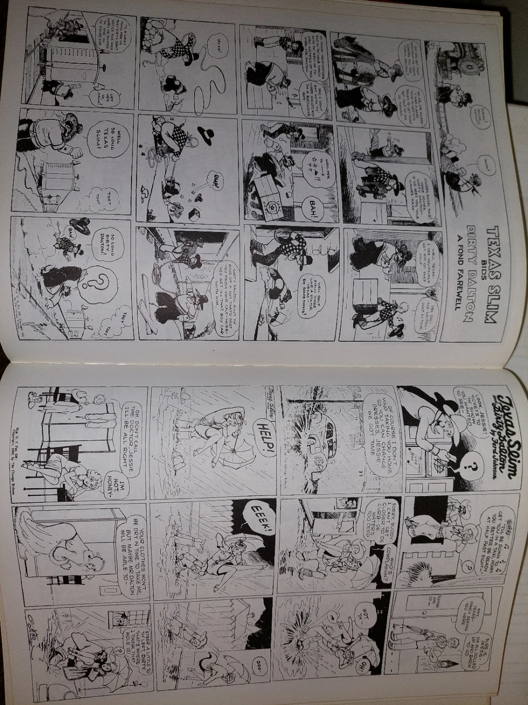 Great Comics Texas Slim Dirty Dalton Book (hardcover) - photo 3