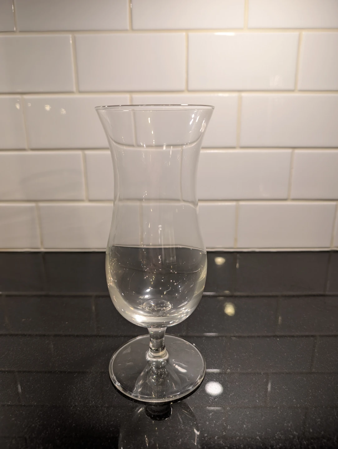 Clear Hurricane Glass set of 8