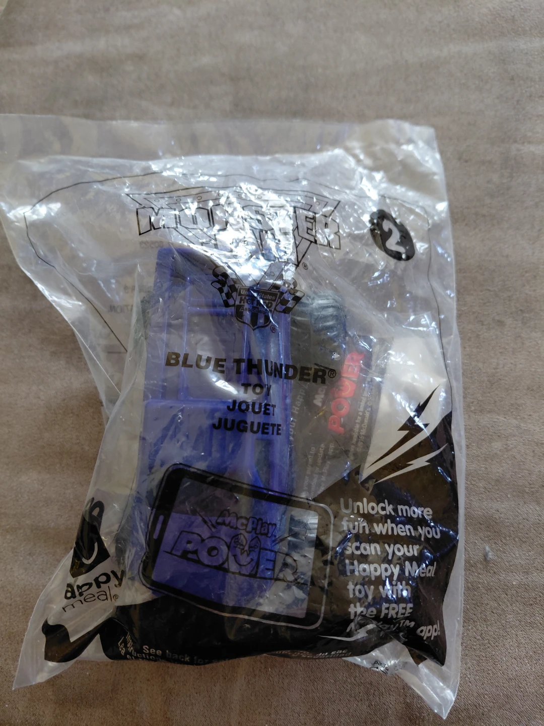 McDonald's Happy Meal Toy - Blue Thunder