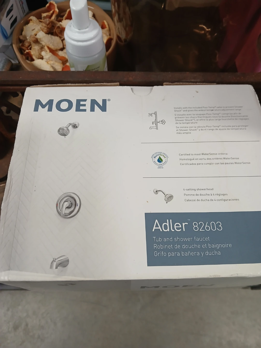 Moen Adler 82603 Tub and Shower Faucet 🧡
