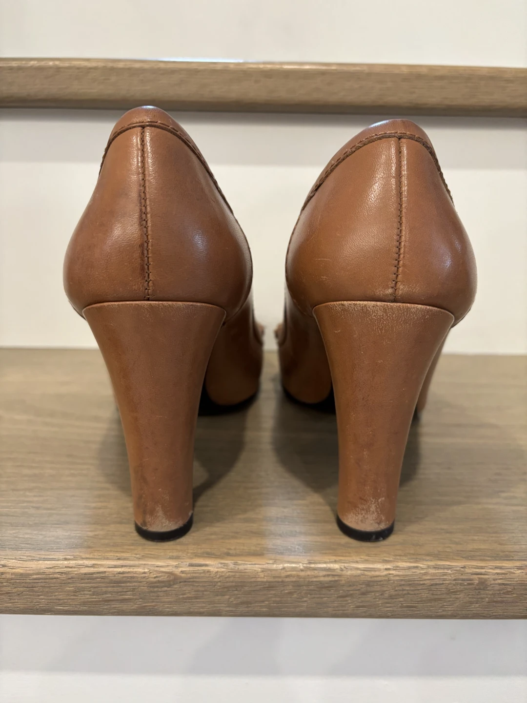 Lauren Ralph Lauren Brown Leather Heels - photo 2