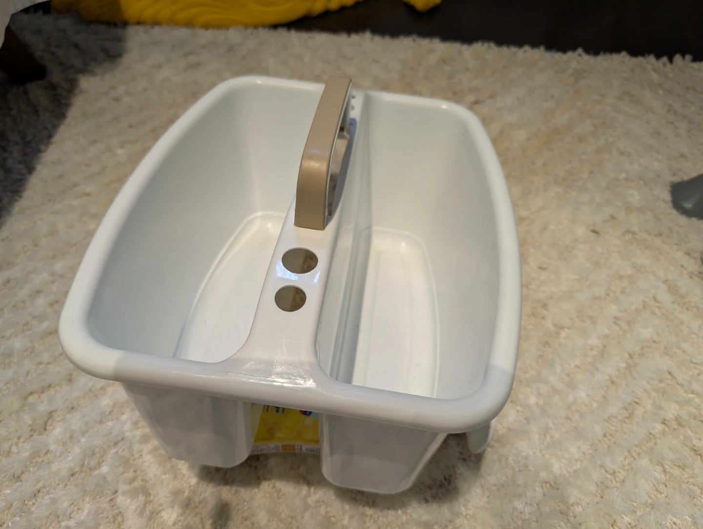 White plastic organizer/ storage - photo 4