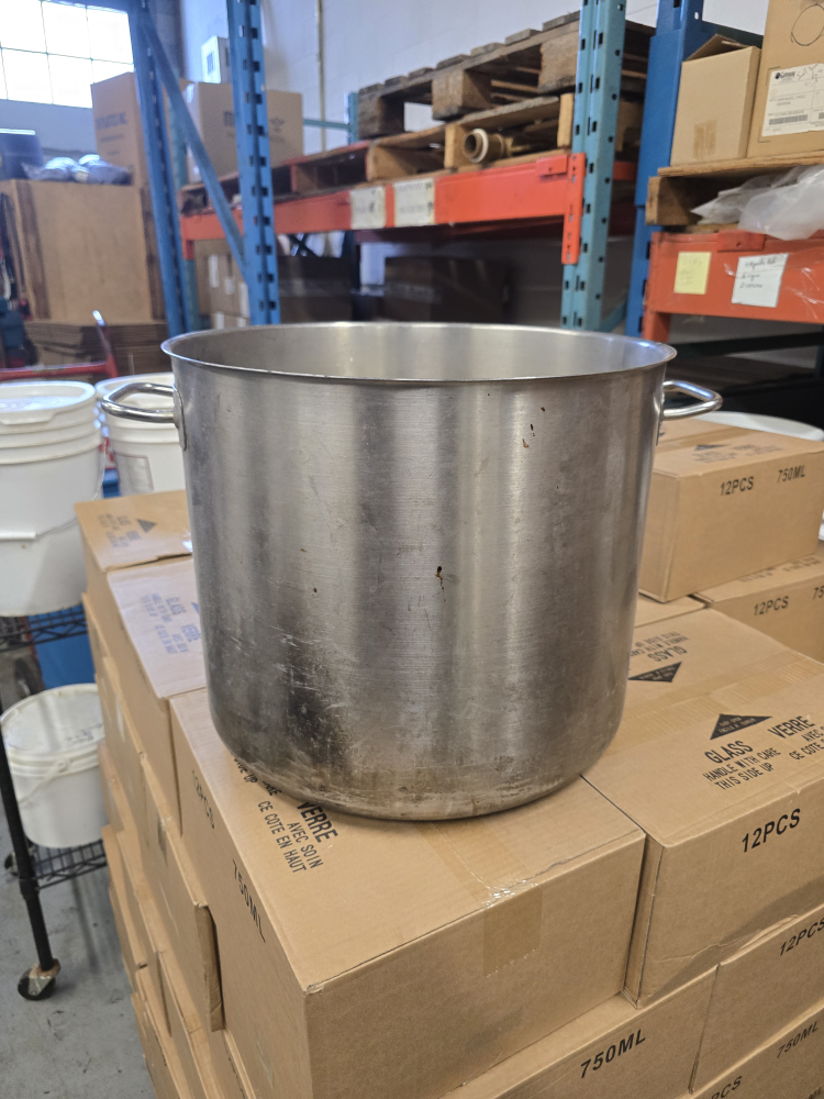 Large Stainless Steel Stock Pot ×2 commercial grade - photo 3