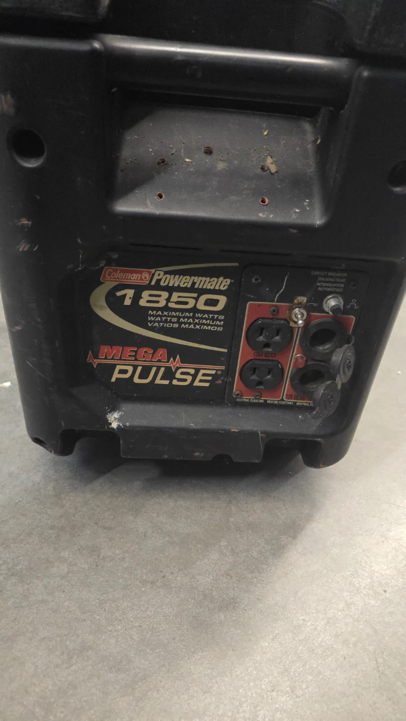 Coleman Powermate 1850 Mega Pulse (Parts/Faulty)  Generator