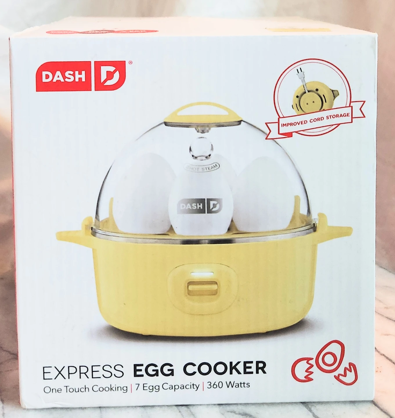 Dash Express Egg Cooker - Yellow