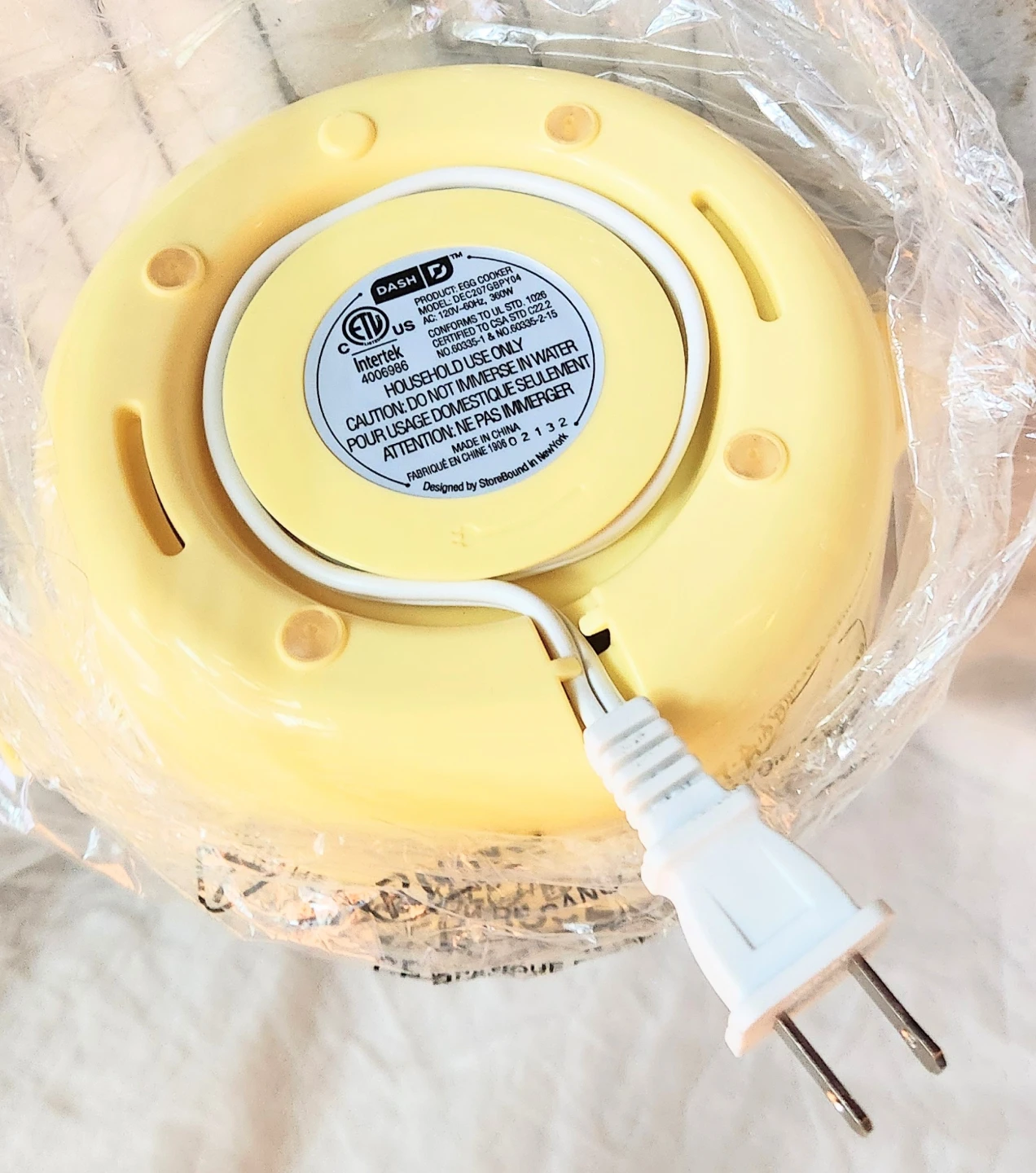 Dash Express Egg Cooker - Yellow - photo 4