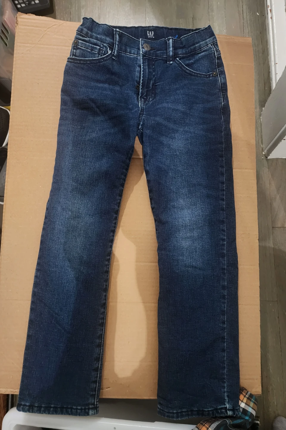 GAP Kids Denim Jeans with Fleece Lining - Size 8 - photo 3