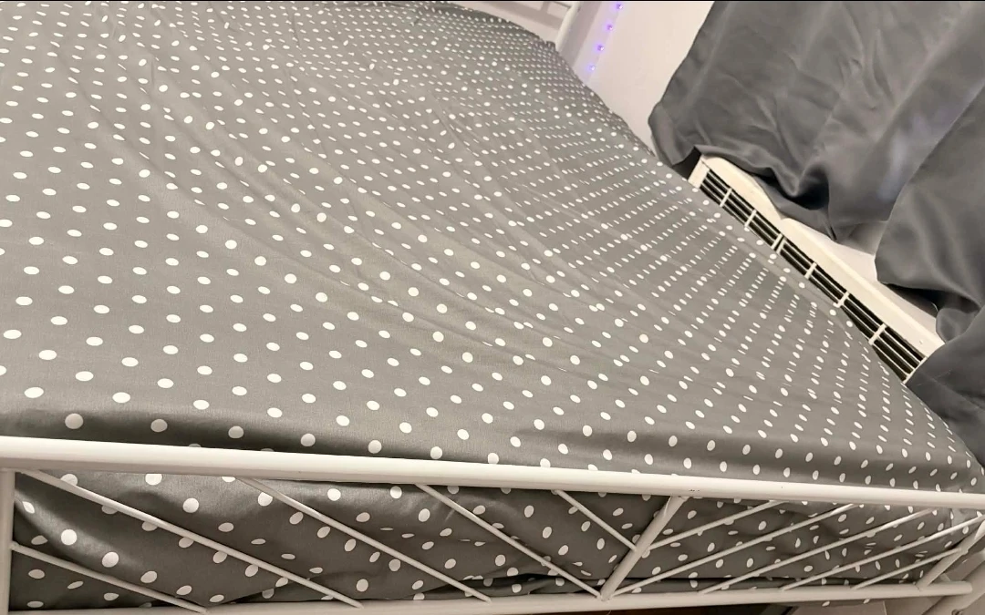 ✨ FULL SIZE White Metal Bed Frame - ALREADY DISASSEMBLED! ✨ - photo 5