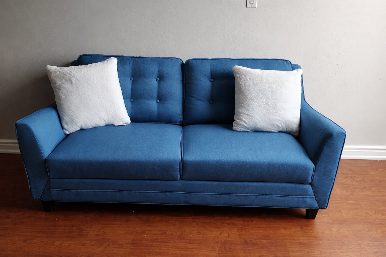 Blue 2-Seater Sofa