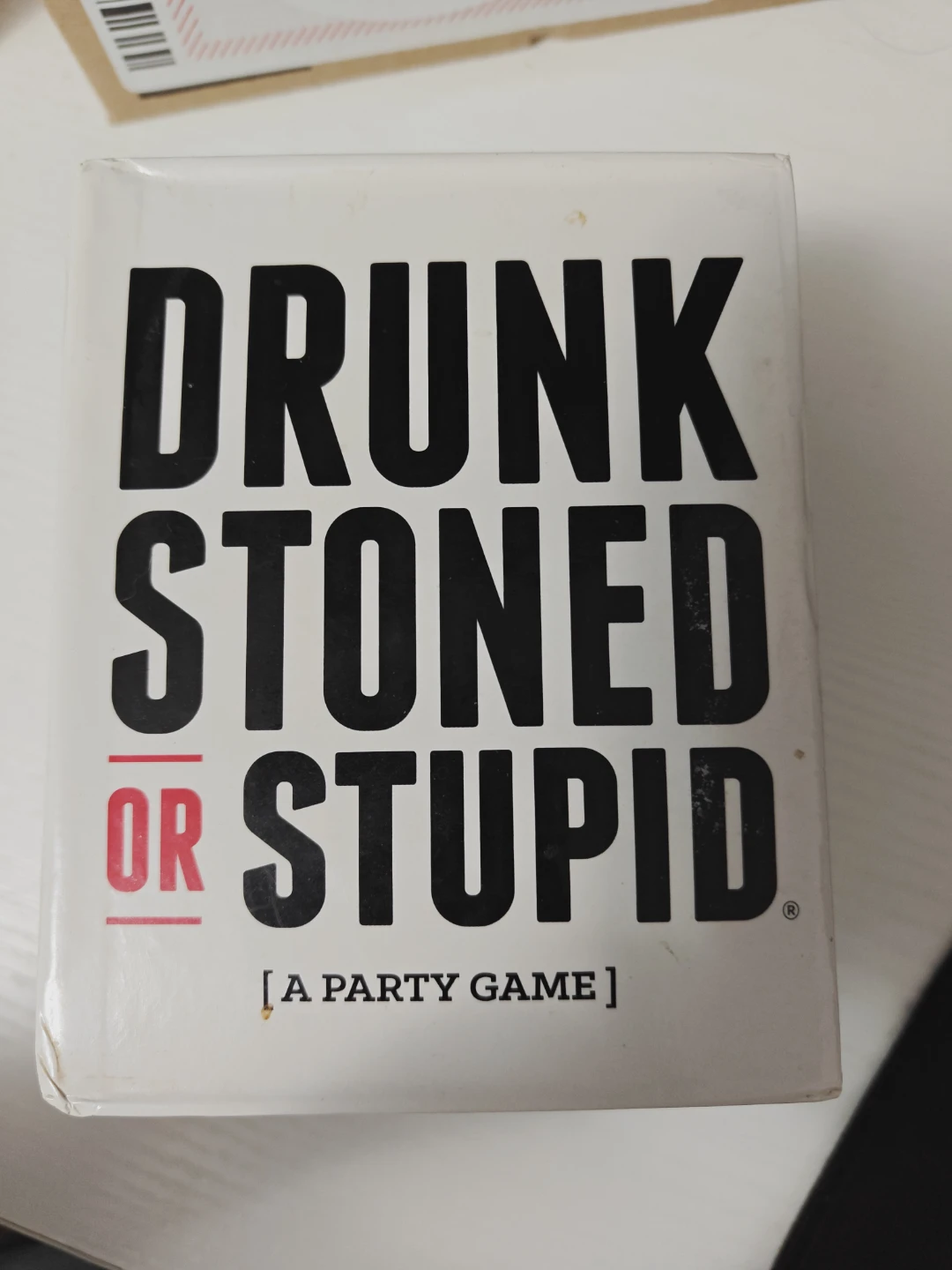 Drunk Stoned or Stupid Party Game