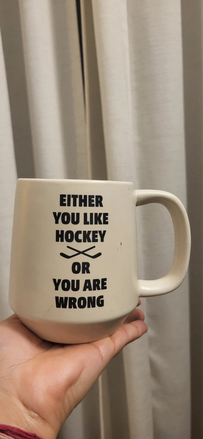 White Mug - Either You Like Hockey Or You Are Wrong - photo 4