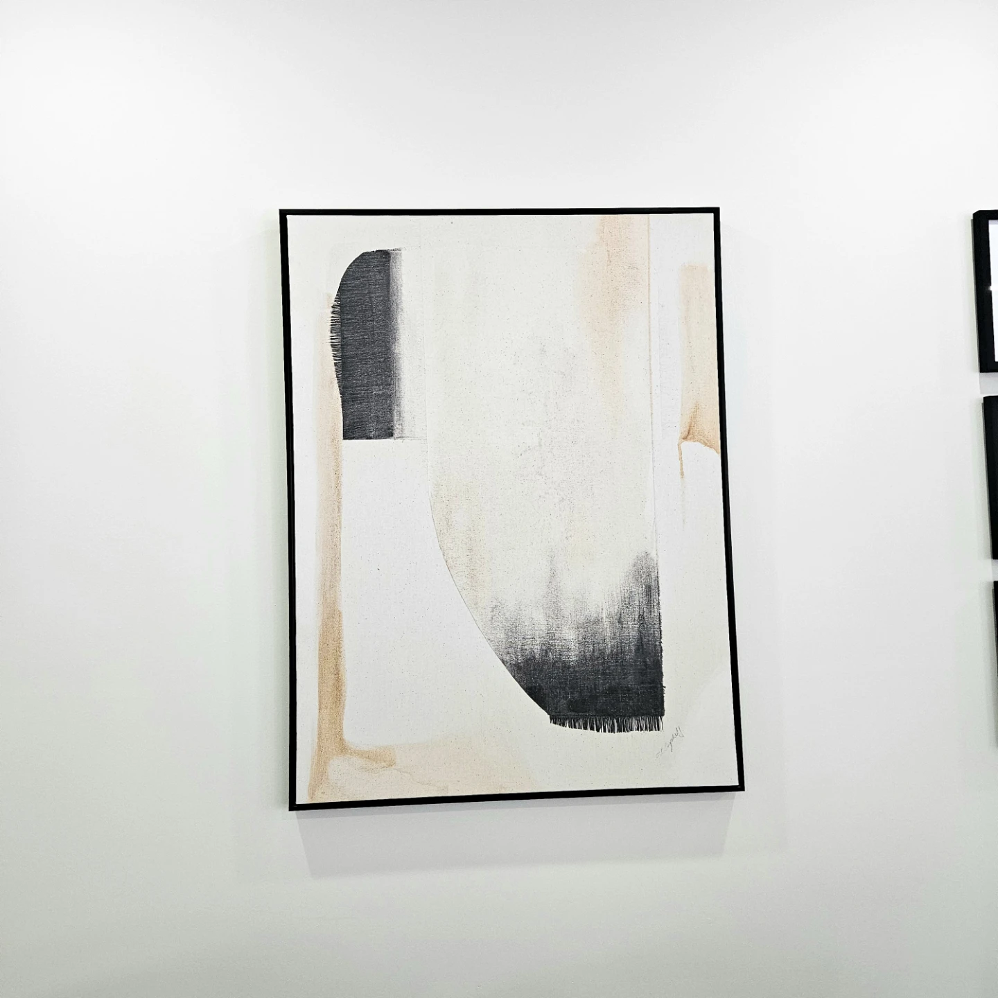 Set of 2 Framed Abstract Wall Art Pieces - photo 3