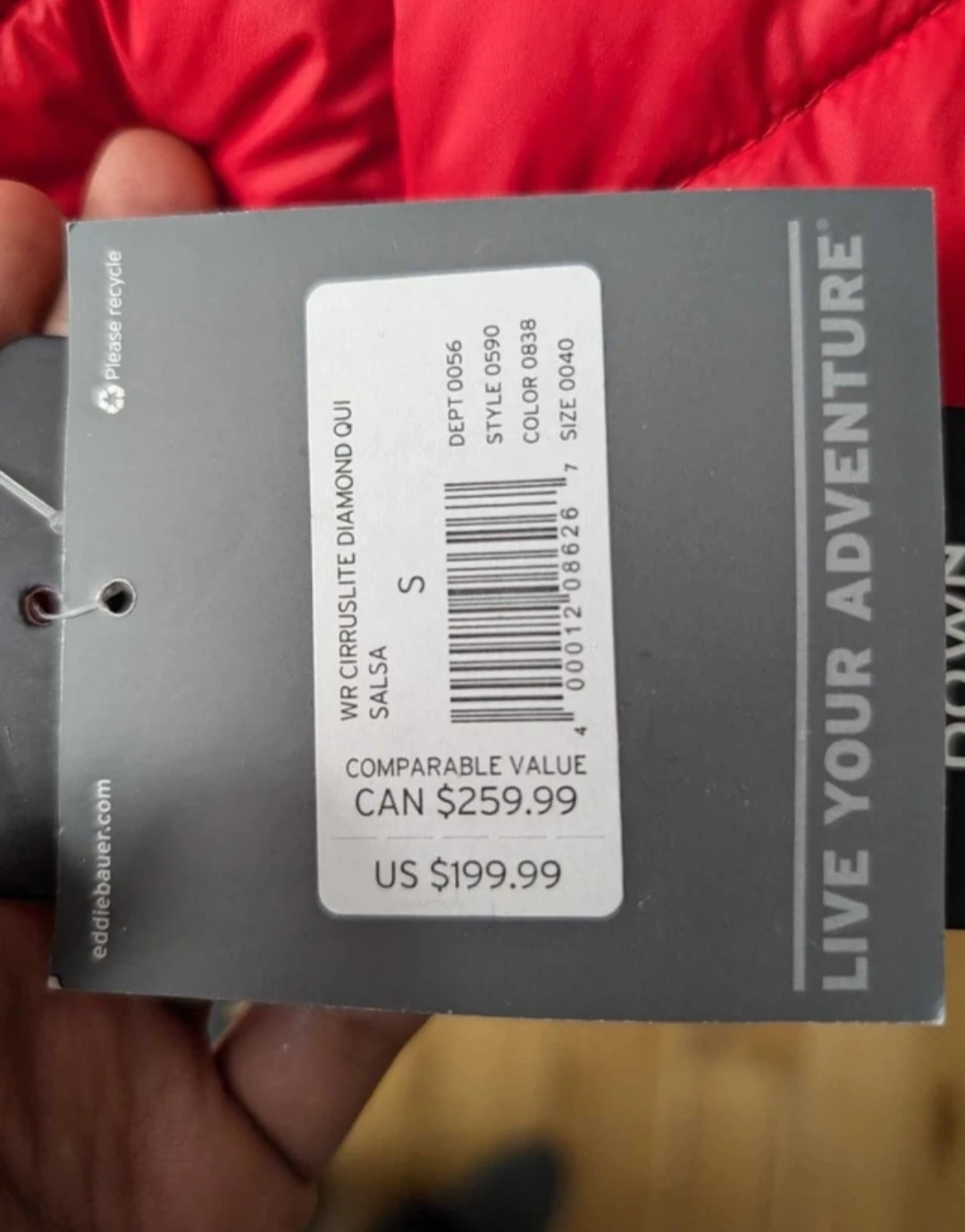 Brand New Eddie Bauer Spring Jacket - photo 2