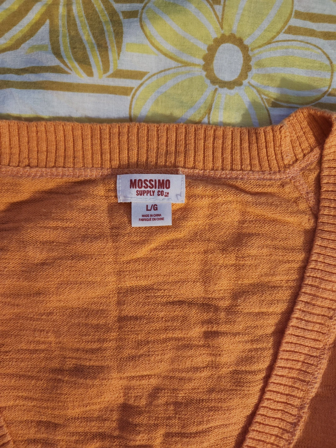 🧡 Bright orange short sleeve cardigan - photo 4