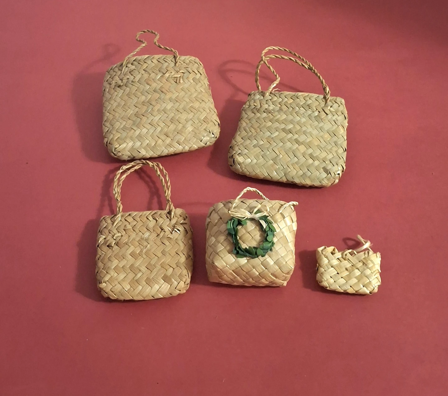 Wicker & Straw Baskets ($1 - $3 each) - photo 2