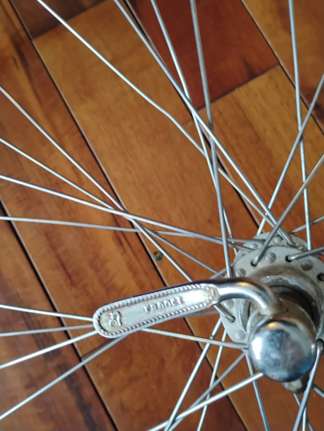 Used Wolber Bicycle Wheel  700cwith France Quick Release