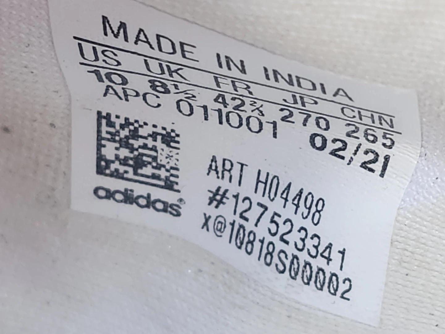Adidas Pink & White Running Shoes size 10 - photo 4
