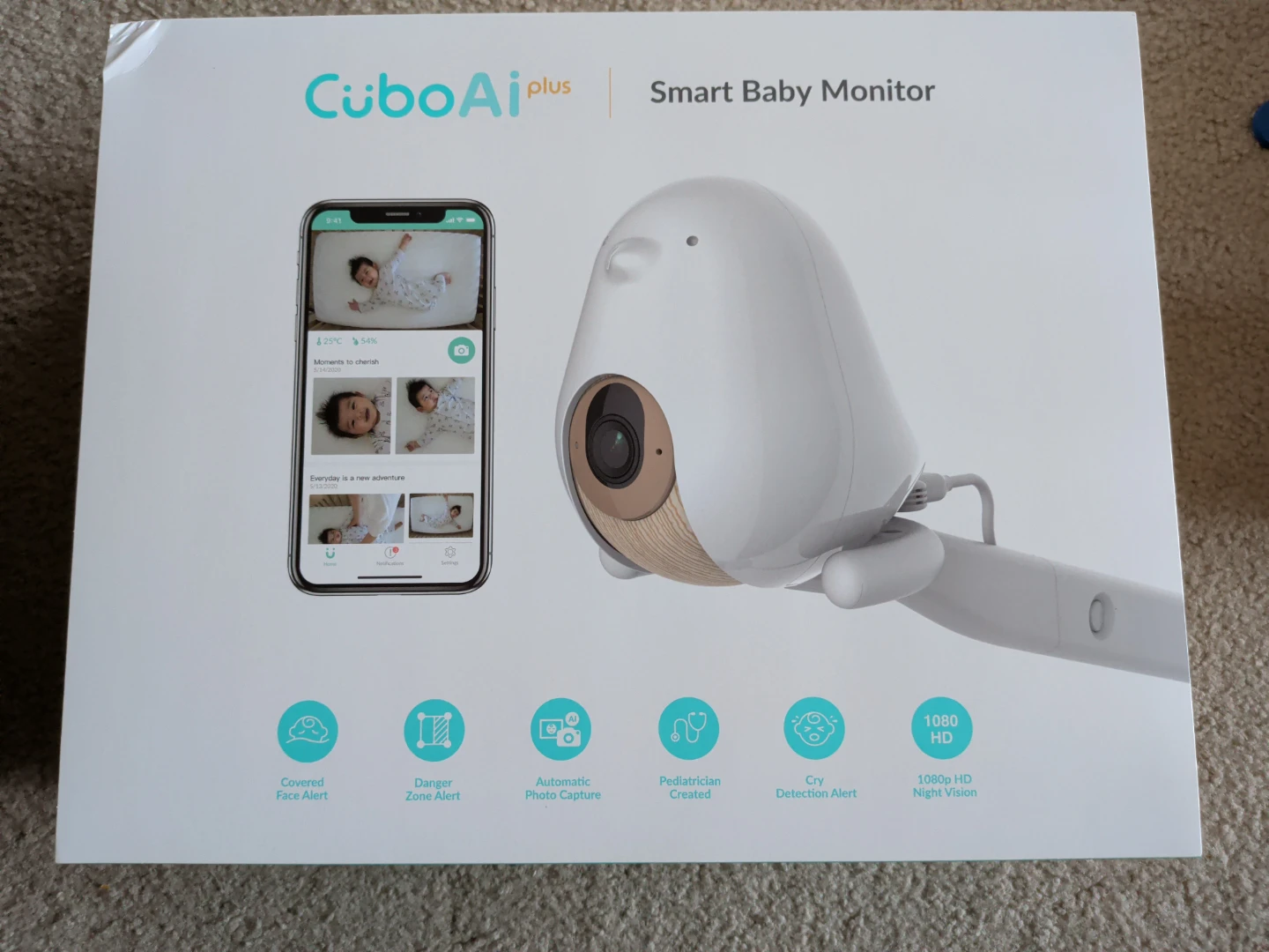 CuboAi Plus Smart Baby Monitor