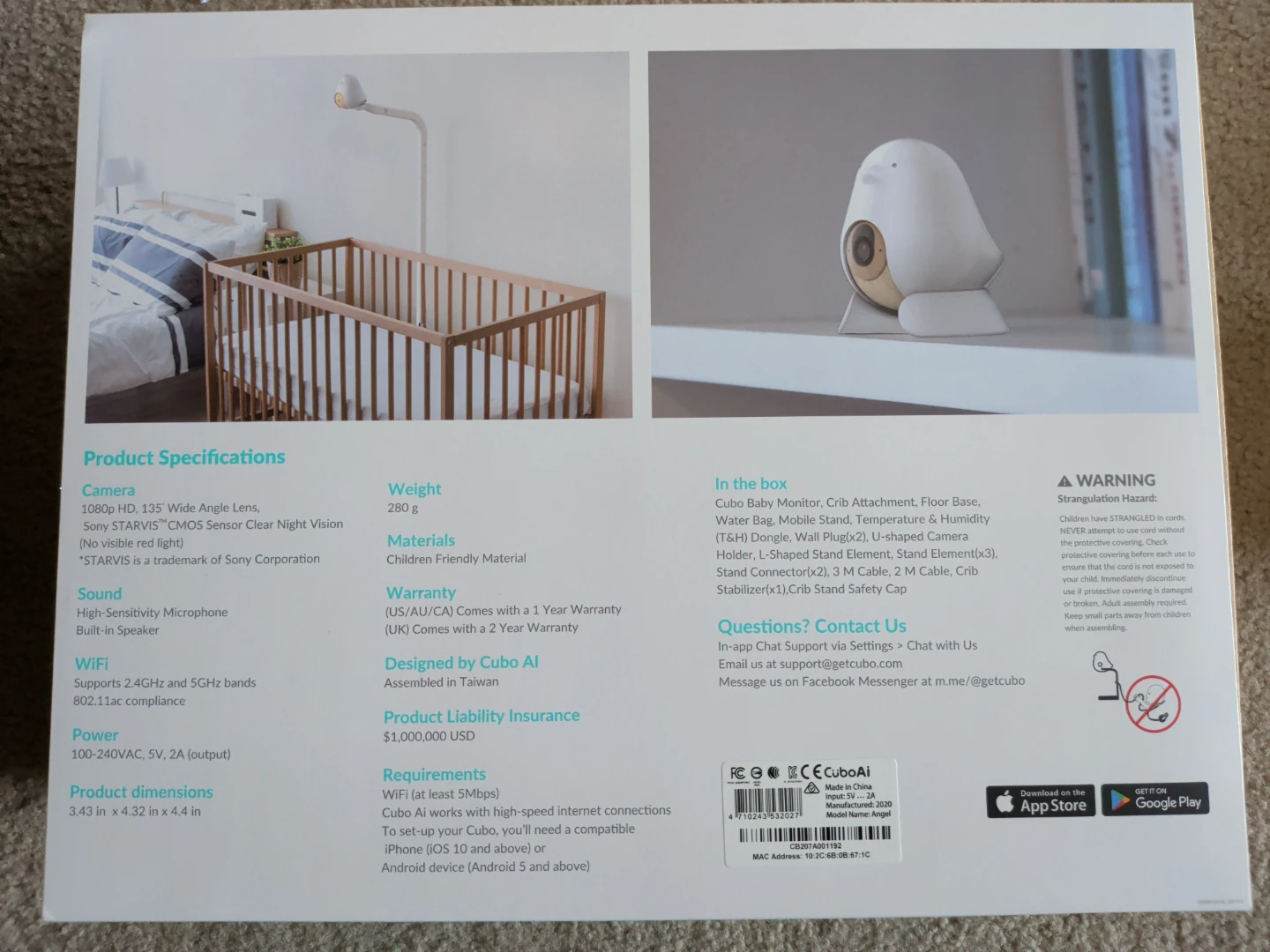 CuboAi Plus Smart Baby Monitor - photo 2