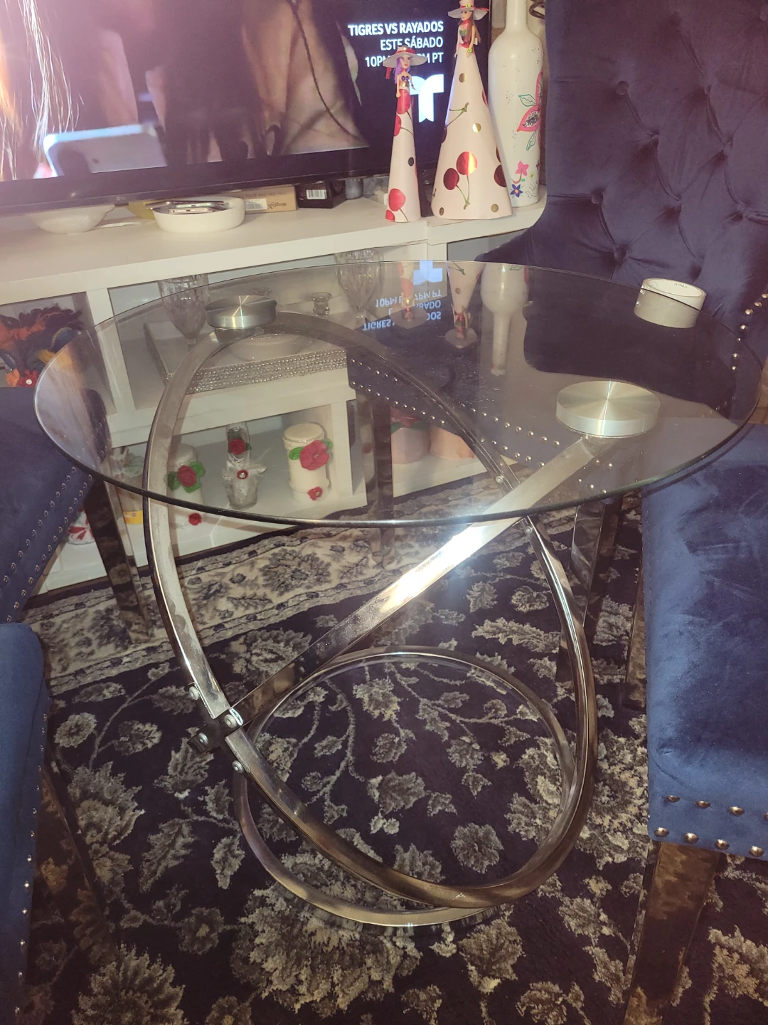 Glass Top Coffee Table