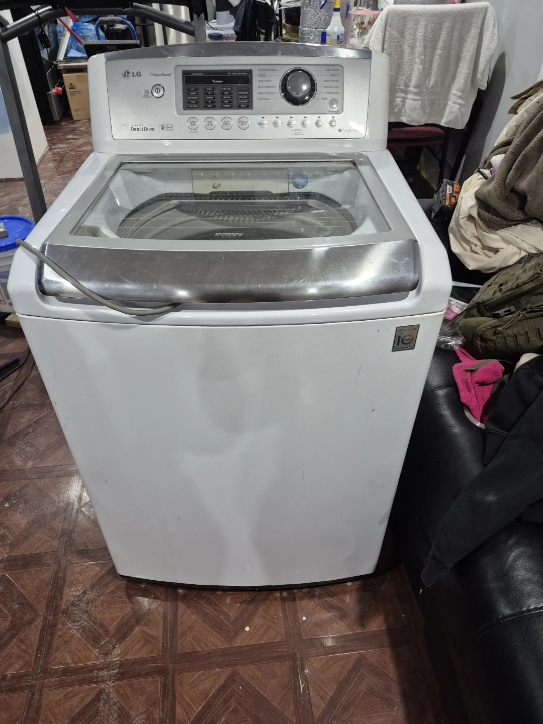 LG WT5070CW WaveForce Top Load Washing Machine - photo 3