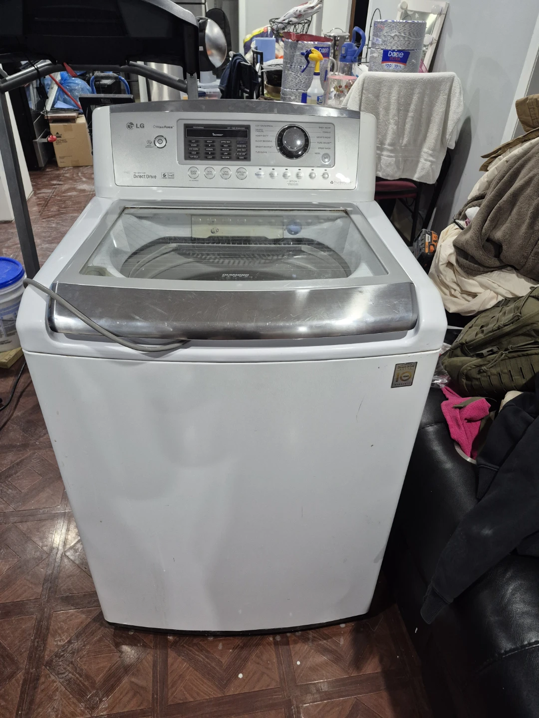 LG WT5070CW WaveForce Top Load Washing Machine - photo 4