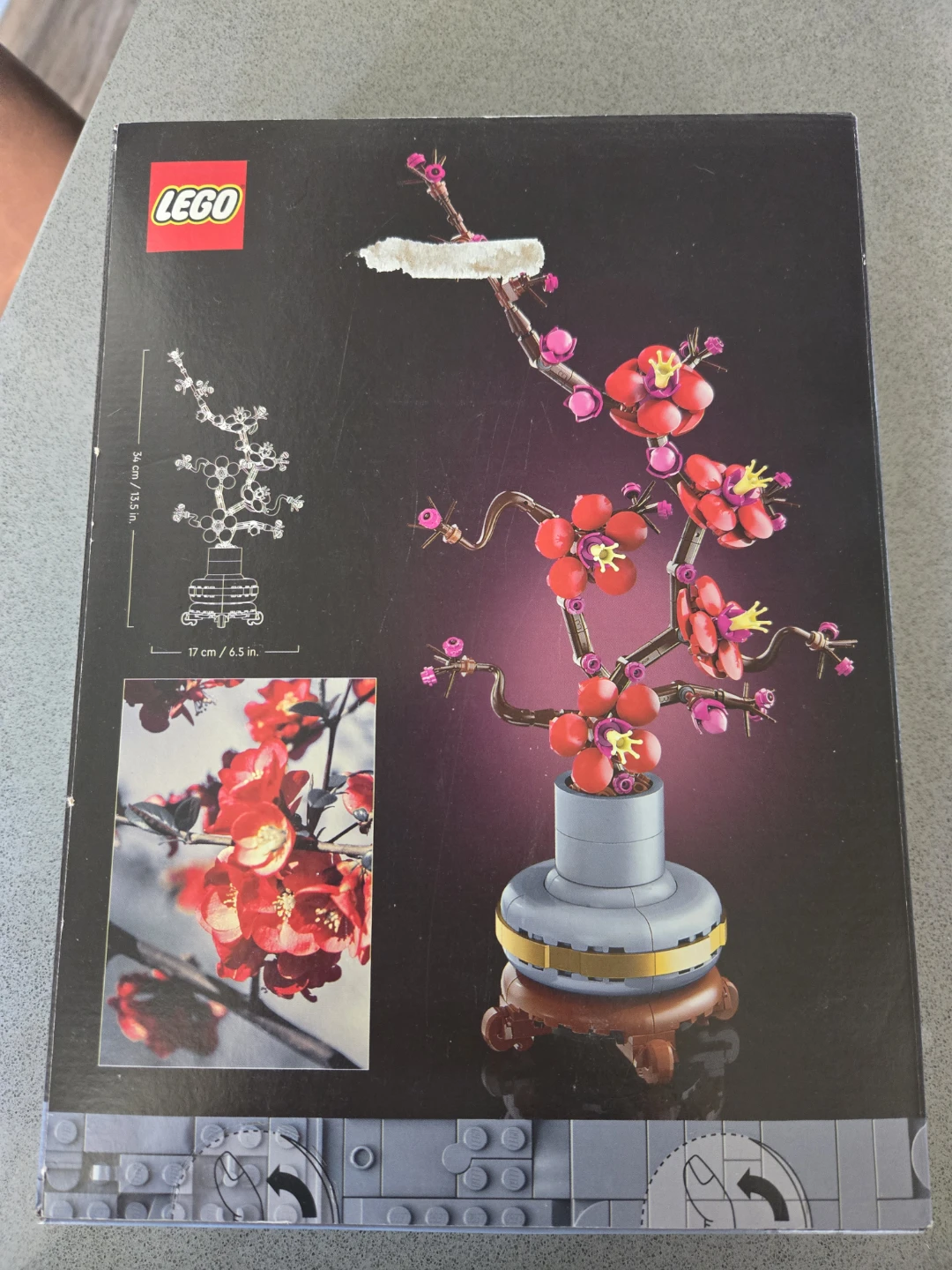 LEGO Plum Blossom Botanical Collection Building Set 10369