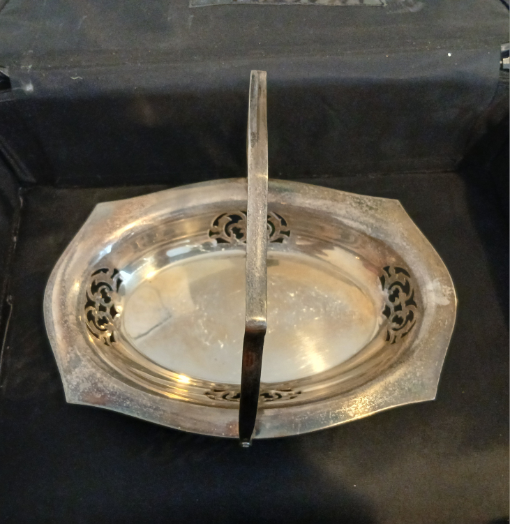 Silver Plated Serving Basket
