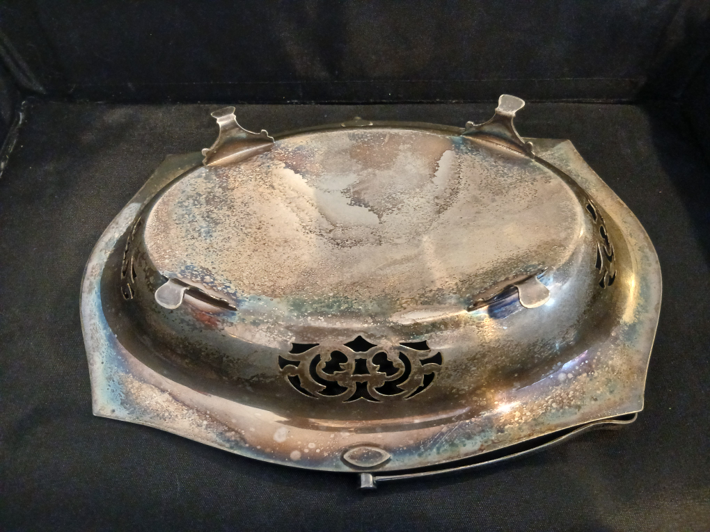 Silver Plated Serving Basket - photo 2