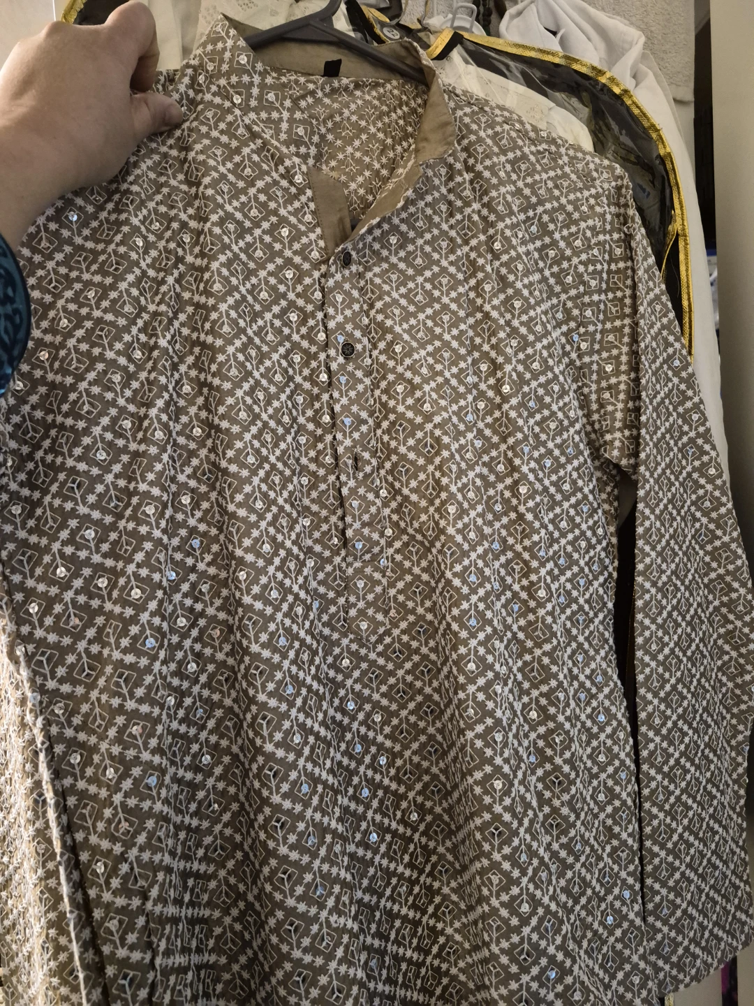Embellished Kurta with Pants Set - photo 2