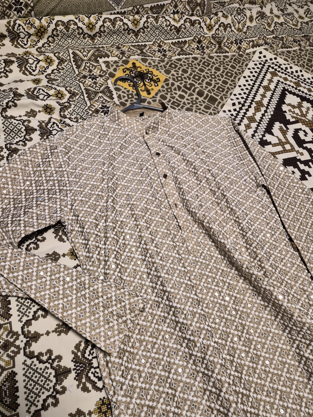 Embellished Kurta with Pants Set - photo 5