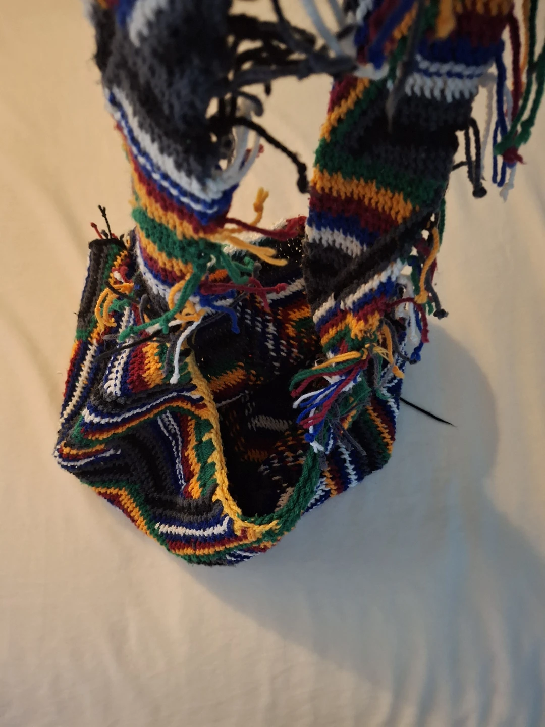 Handmade Knitted Shoulder Bag - photo 3