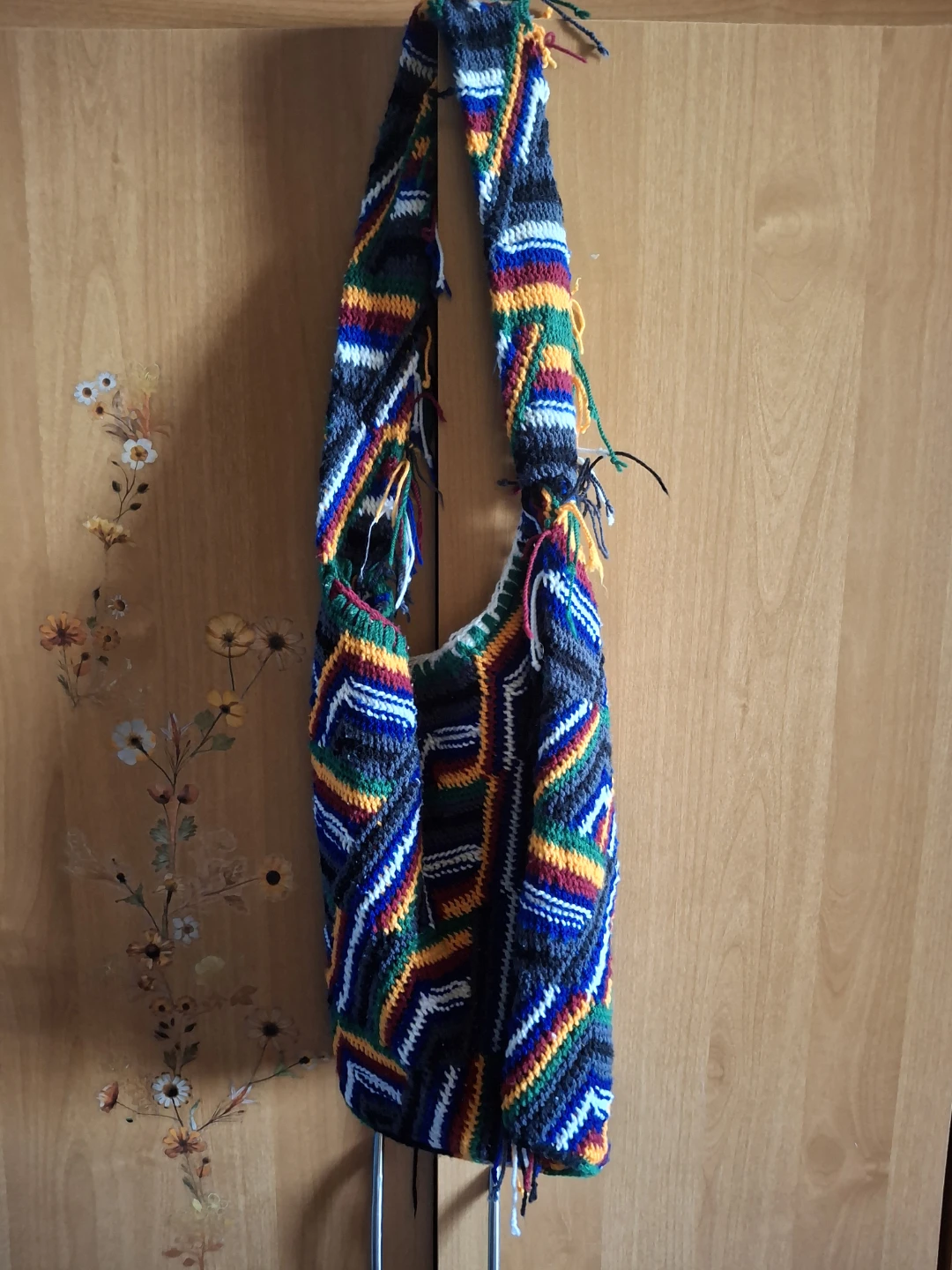 Handmade Knitted Shoulder Bag - photo 4