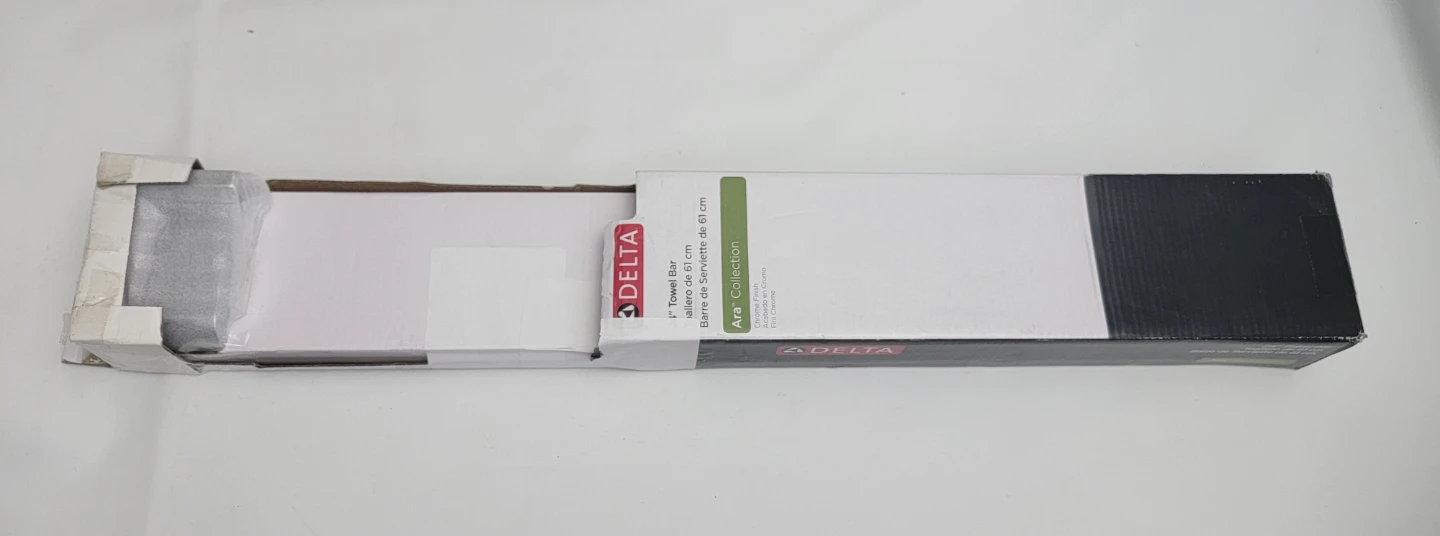 Delta Ara 24” Towel Bar Polished Chrome 77524 Bathroom Hardware - photo 3