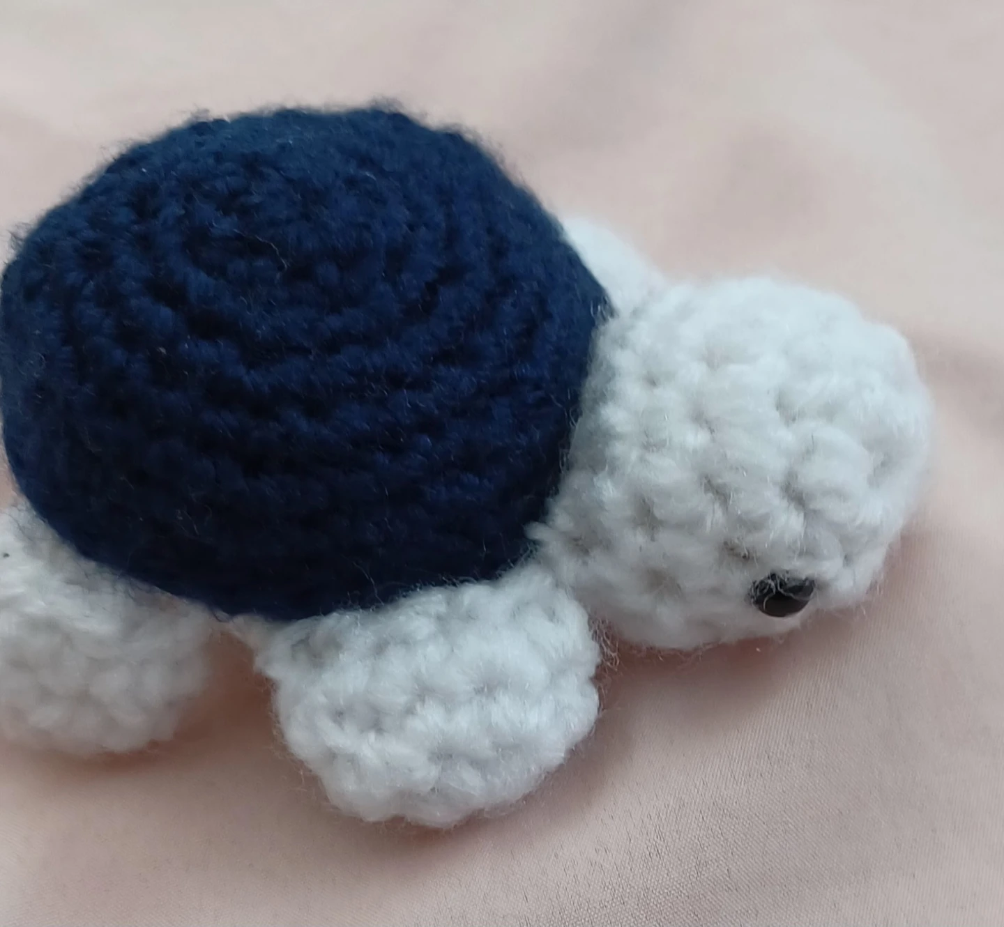 Crocheted Turtle Plush Toy - photo 3