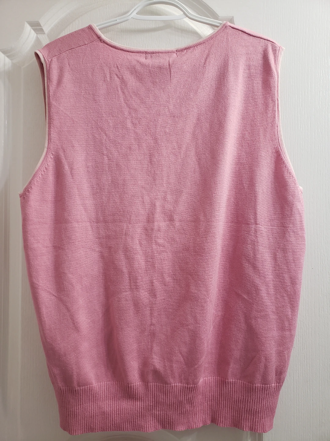 Mac & Jac Woman Pink Sleeveless Sweater Vest - Size 2XL - photo 2