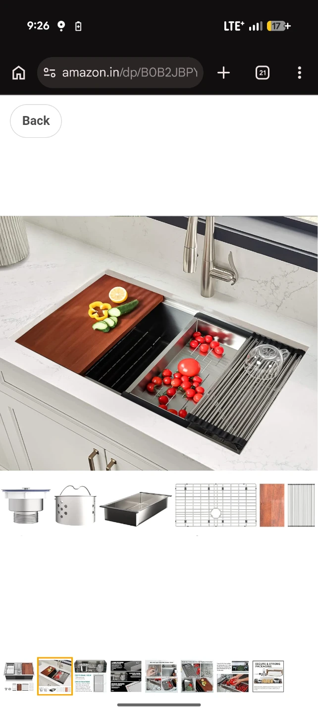 Undermount Stainless Steel Kitchen Sink - photo 2