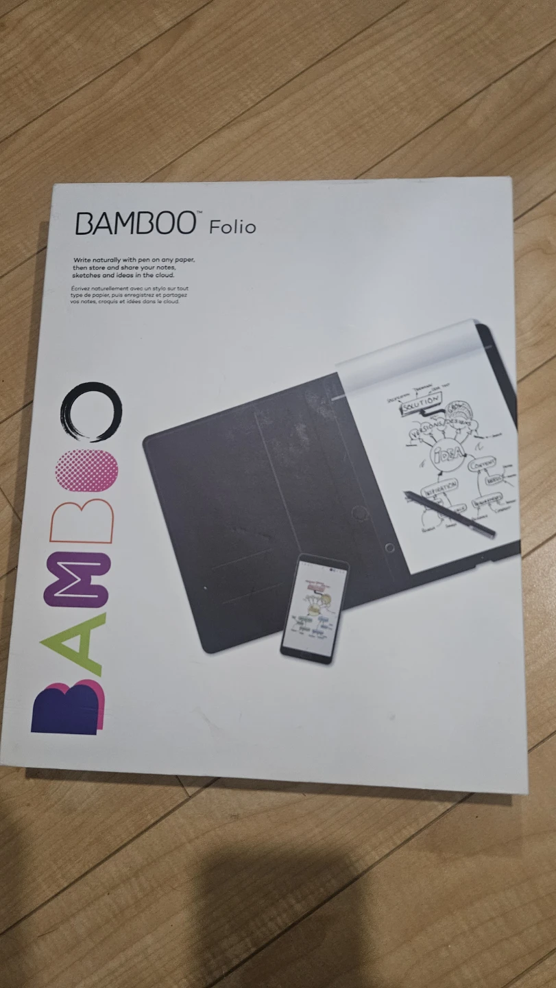 Wacom Bamboo Folio Digital Notebook