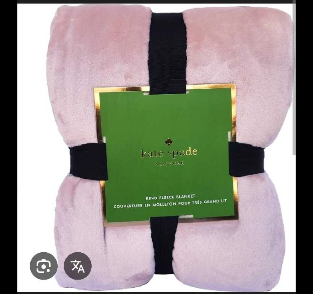 Kate Spade King Fleece Blanket