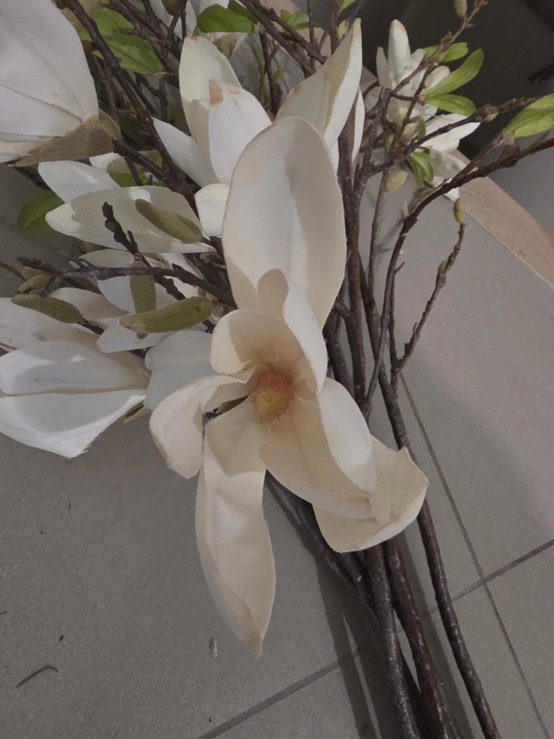 Artificial Magnolia Flower Arrangement - photo 3