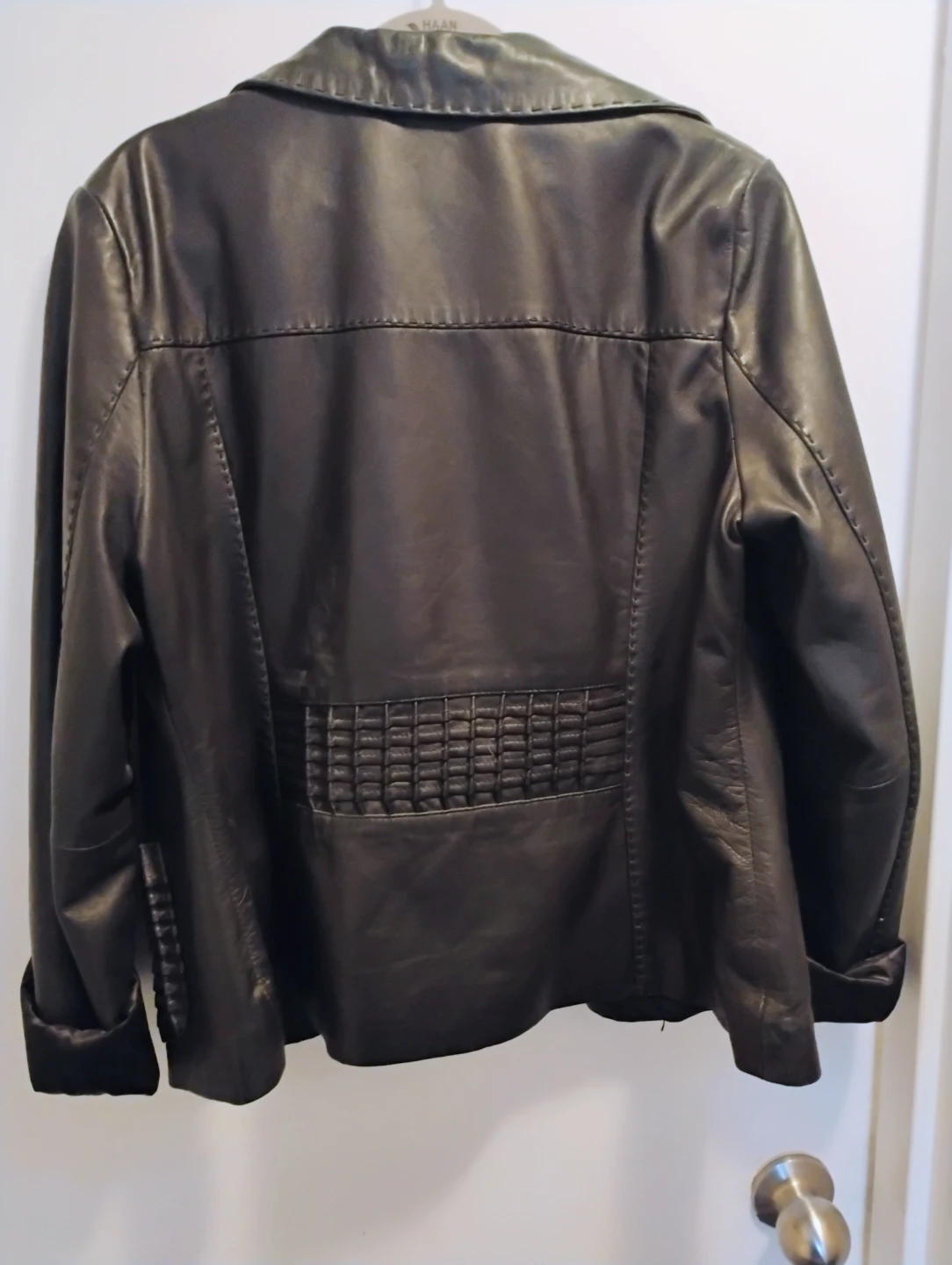Bogato Leather Blazer - Size 10 - photo 2