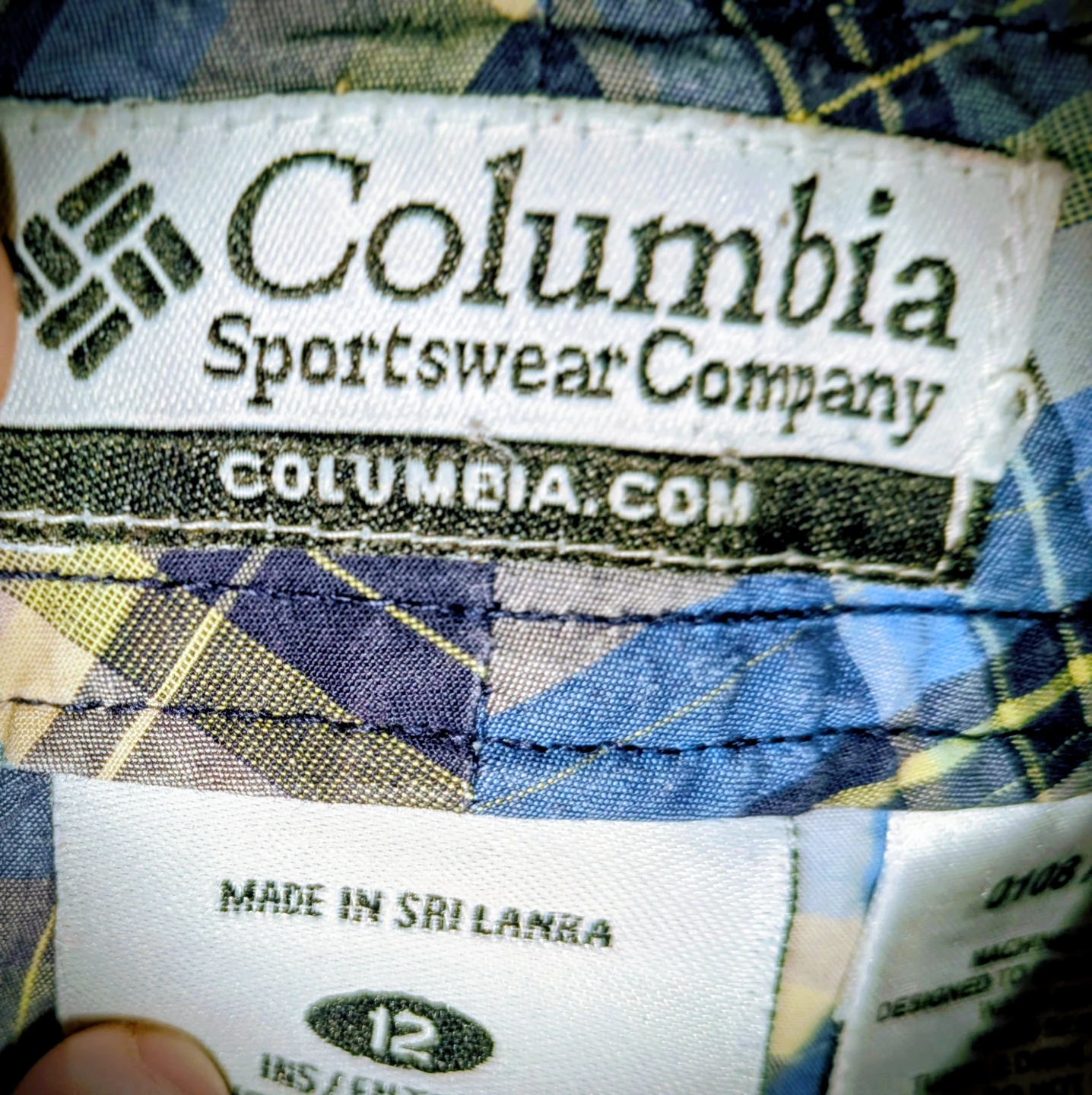 Columbia Plaid Shorts Size 12 - photo 2